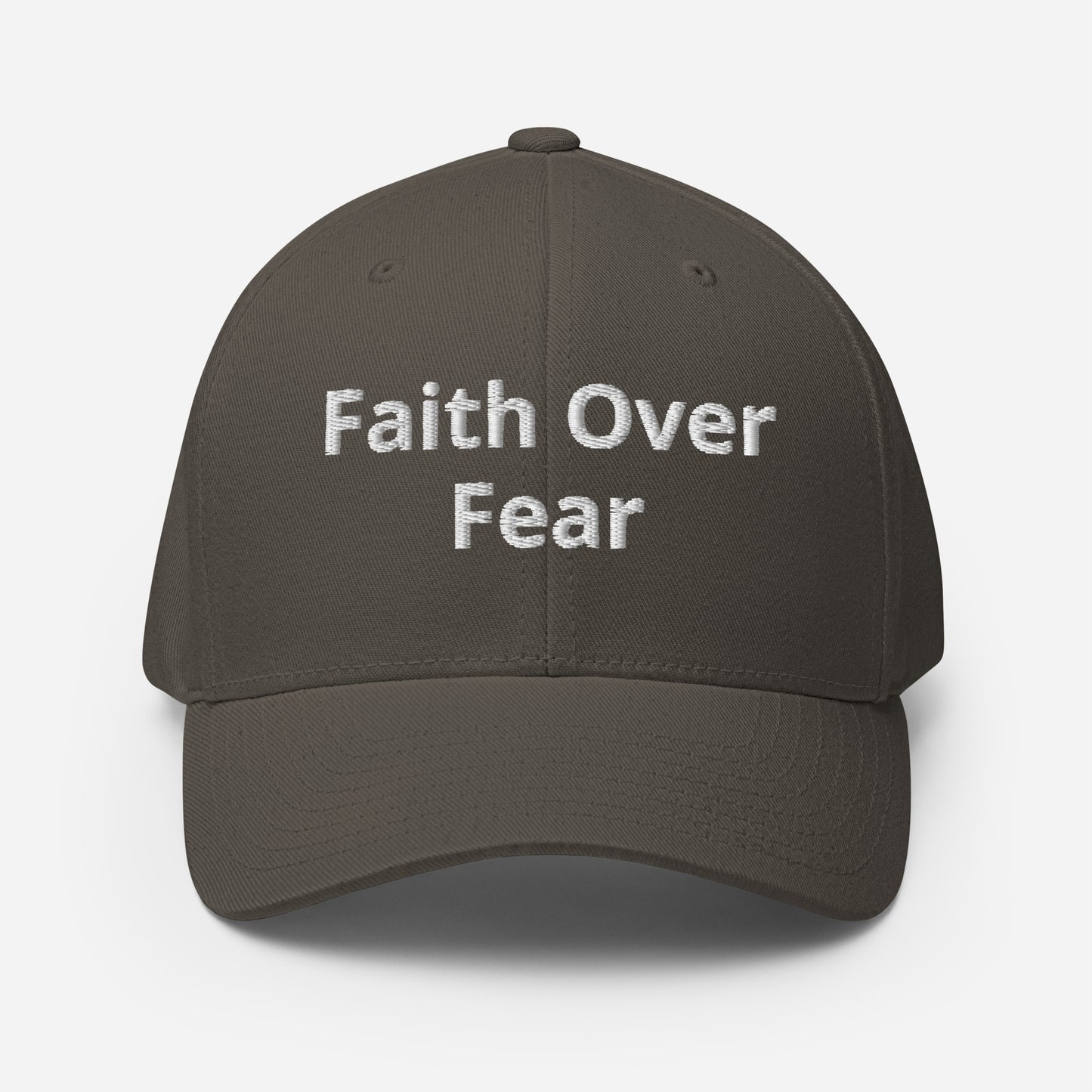 Faith Over Fear Structured Cap