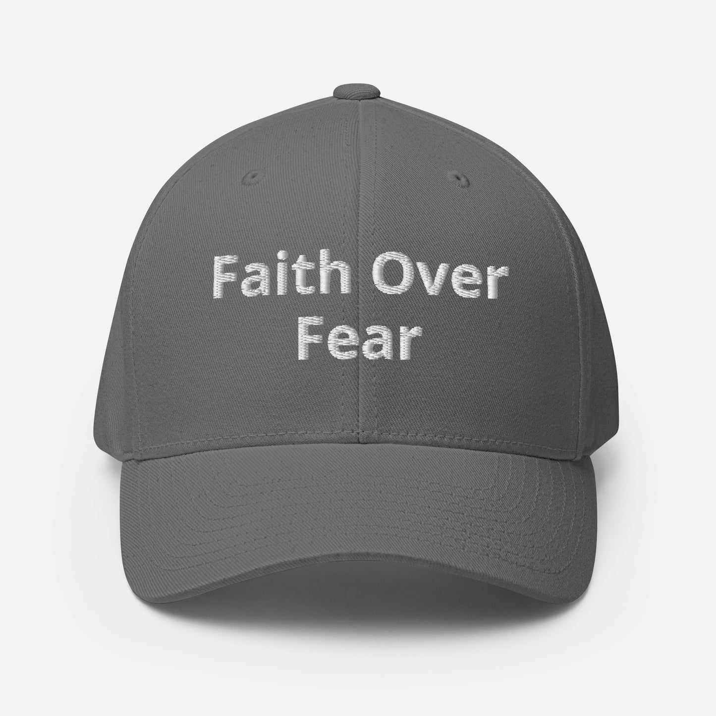 Faith Over Fear Structured Cap