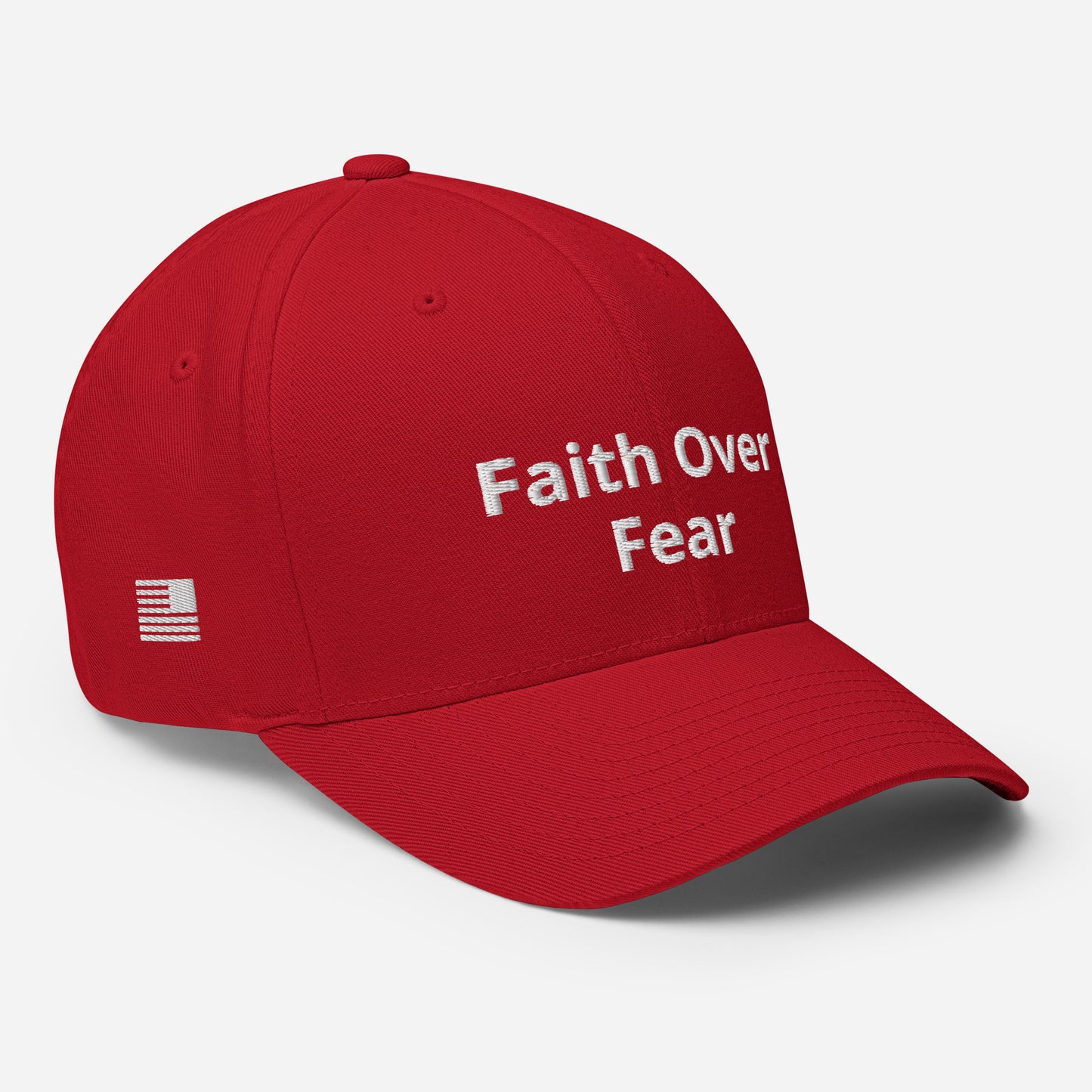 Faith Over Fear Structured Cap